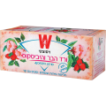 Herbal Rose Hip and Hibiscus Wissotzky tea 25 bags*2,5 gr